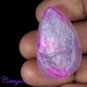 Certified 42.62Cts. ONYX  DRUZY AGATE GEODE CABOCHON GEMSTONE C6-513