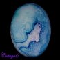 Certified 52.36Cts. CRYSTAL  DRUZY AGATE GEODE CABOCHON GEMSTONE C6-452