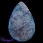 Certified 62.36Cts. CRYSTAL  DRUZY AGATE GEODE CABOCHON GEMSTONE C6-468
