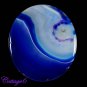 Certified NATURAL ONYX AGATE GEODE CABOCHON GEMSTONE C6-631