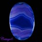 Certified 100.89Cts. NATURAL ONYX AGATE GEODE CABOCHON GEMSTONE C6-645