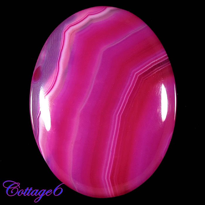 Certified 76.60Cts. NATURAL ONYX AGATE GEODE CABOCHON GEMSTONE C6-649