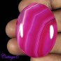 Certified 76.60Cts. NATURAL ONYX AGATE GEODE CABOCHON GEMSTONE C6-649