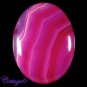 Certified 76.60Cts. NATURAL ONYX AGATE GEODE CABOCHON GEMSTONE C6-649