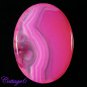 Certified 79.60Cts. NATURAL ONYX AGATE GEODE CABOCHON GEMSTONE C6-625