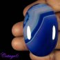 Certified 87.95Cts. NATURAL ONYX AGATE GEODE CABOCHON GEMSTONE C6-624