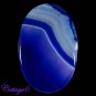 Certified 87.95Cts. NATURAL ONYX AGATE GEODE CABOCHON GEMSTONE C6-624