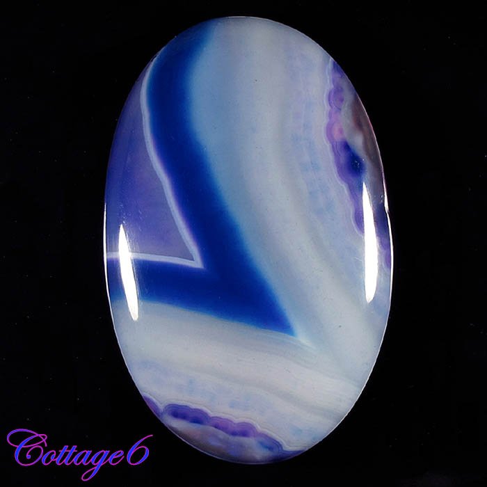 Certified NATURAL ONYX AGATE GEODE CABOCHON GEMSTONE