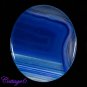Certified NATURAL ONYX AGATE GEODE CABOCHON GEMSTONE C6-647