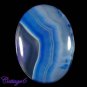 Certified NATURAL ONYX AGATE GEODE CABOCHON GEMSTONE C6-635