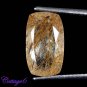 Certified NATURAL RUTILE QUARTZ CUSHION SHAPE CUT GEMSTONE C6-438