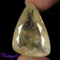 Certified NATURAL GOLDEN RUTILE QUARTZ FANCY CUT GEMSTONE NR C6-210