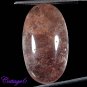 Certified NATURAL RUTILE QUARTZ COPPER NEEDLES OVAL CABOCHON GEMSTONE C6-393