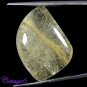 Certified NATURAL GOLDEN RUTILE QUARTZ FANCY SHAPE GEMSTONE BRAZIL C6-205
