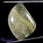 Certified NATURAL GOLDEN RUTILE QUARTZ FANCY SHAPE GEMSTONE BRAZIL C6-205