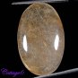 Certified NATURAL GOLDEN RUTILE QUARTZ OVAL SHAPE CABOCHON GEMSTONE C6-399