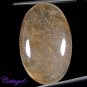 Certified NATURAL GOLDEN RUTILE QUARTZ OVAL SHAPE CABOCHON GEMSTONE C6-399