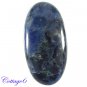 Certified  NATURAL BLUE SODALITE OVAL SHAPE CABOCHON GEMSTONE C6-2089