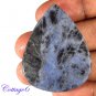 Certified NATURAL BLUE SODALITE PEAR SHAPE CABOCHON GEMSTONE C6-2093