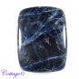 Certified   NATURAL BLUE SODALITE CUSHION SHAPE CABOCHON GEMSTONE C6-2086