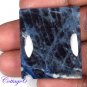 Certified NATURAL BLUE SODALITE CABOCHON GEMSTONE C6 99