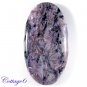 Certified NATURAL PURPEL CHAROITE OVAL SHAPE CABOCHON GEMSTONE C6-2180