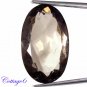 Certified 17.95Cts. 100% NATURAL BRAZILIAN SMOKY QUARTZ OVAL SHAPE CUT GEMSTONE C6-429