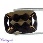 Certifird NATURAL BRAZILIAN SMOKY QUARTZ CUSHION SHAPE CUT GEMSTONE C6-149