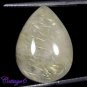 Certified BEAUTIFUL~16.28Cts. NATURAL RUTILE QUARTZ GOLDEN NEEDLES CABOCHON GEMS C6-114