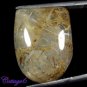 Certified NATURAL RUTILE QUARTZ MULTY NEEDLES FANCY CABOCHON GEMSTONE C6-155