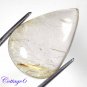 certified NATURAL GOLDEN RUTILE QUARTZ CABOCHON GEMSTONE BRAZIL C6-303