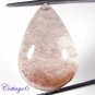 certified NATURAL RUTILE QUARTZ PEAR CABOCHON GEMSTONE UNTREATED C6-374