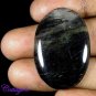 Certified 34.45Cts. 100% NATURAL RUTILE QUARTZ OVAL SHAPE CABOCHON GEMSTONE BRAZIL C6-67