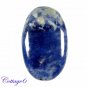 Certified 22.11Cts. 100% NATURAL BLUE SODALITE OVAL CABOCHON GEMSTONE UNTREATED C6-103
