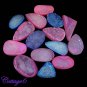 Certified ONYX DRUZY AGATE CABOCHON GEMSTONE WHOLESALE LOT 15 Pcs. C6-2185