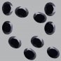 Certified Natural Black Spinel AAA Quality 7x5 mm Faceted Oval 10 pcs lot loose gemstone
