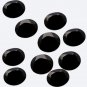 Certified Natural Black Spinel AAA Quality 8x6 mm Faceted Oval 5 pcs lot loose gemstone