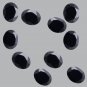 Certified Natural Black Spinel AAA Quality 9x7 mm Faceted Oval 5 pcs lot loose gemstone