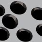 Certified Natural Black Spinel AAA Quality 10x8 mm Faceted Oval 25 pcs lot loose gemstone