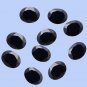 Certified Natural Black Spinel AAA Quality 18x13 mm Faceted Oval 2 pcs Pair loose gemstone