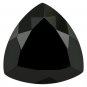 Certified Natural Black Spinel AAA Quality 5 mm Faceted Trillion 5 pcs lot loose gemstone
