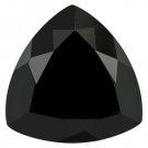 Certified Natural Black Spinel AAA Quality 6 mm Faceted Trillion 25 pcs lot loose gemstone