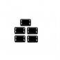 Certified Natural Black Spinel AAA Quality 16x12 mm Faceted Octagon 2 pcs Pair loose gemstone