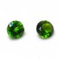 Certified Natural Chrome Diopside AAA Quality 2 mm Faceted Round 10 pcs lot loose gemstone