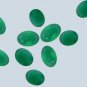 Certified Green onyx AAA Quality 7x5 mm Faceted Oval 10 pcs lot loose gemstone