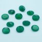 Certified Green onyx AAA Quality 16x12 mm Faceted Oval 10 pcs lot loose gemstone