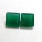 Certified Green onyx AAA Quality 8x6 mm Faceted Octagon 2 pcs Pair loose gemstone