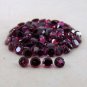 Certified Natural Rhodolite AAA Quality 4 mm Faceted Round 10 pcs lot loose gemstone
