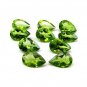 Certified Natural Peridot AAA Quality 5x3 mm Faceted Pear 50 pcs lot loose gemstone
