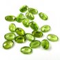 Certified Natural Peridot AAA Quality 6x4 mm Faceted Oval 2 pcs pair loose gemstone